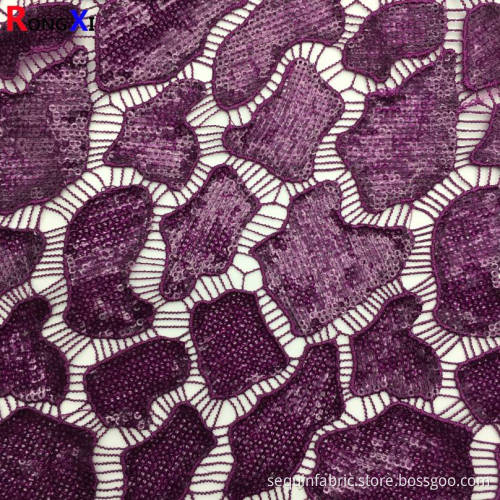 Brand New Sequin Pattern Fabric With High Quality